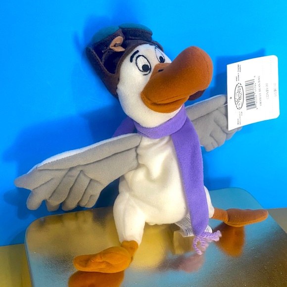 DISNEY STORE NWT VINTAGE 1990s THE RESCUERS BEAN BAG PLUSH COMPLETE SET OF 3 - Picture 10 of 16